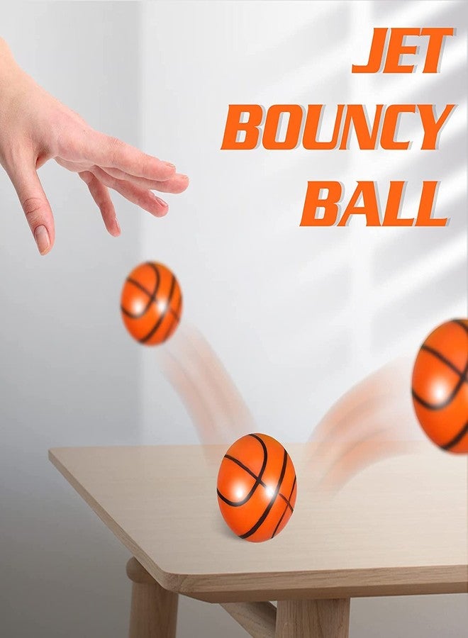 Firstly Trader Bouncy Balls 40 mm, Bounce Ball Assorted, Colorful and Small Rubber High Bouncing Balls Favors, Classroom Prizes, Game Supplies (10 Pcs Mix Style) - Image 3